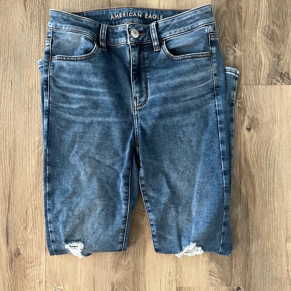 AEO High Rise Jeggings, Size 8 - Picture 3 of 15